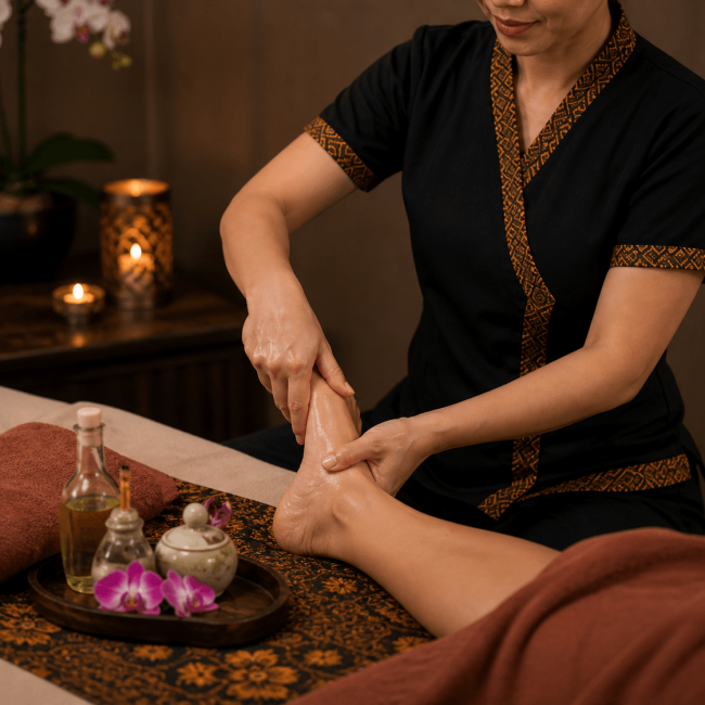 Station of thai Massage Foot massage